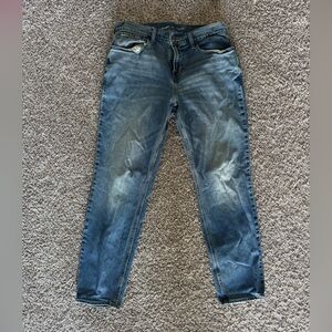 Old Navy Men's Faded Blue Straight Jeans